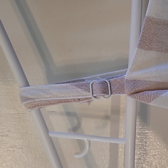 Universal Threads Cream Stripe Tank Dress 100% Cotton - XXL - Picture 7 of 7